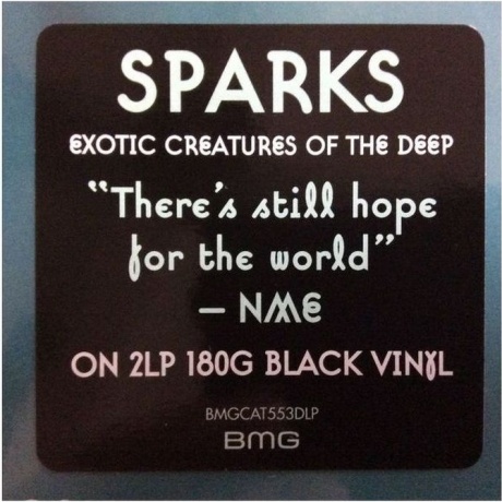 Sparks - Exotic Creatures Of The Deep (4050538697025) виниловая пластинка - фото 15