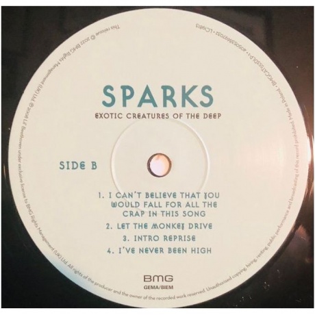 Sparks - Exotic Creatures Of The Deep (4050538697025) виниловая пластинка - фото 6