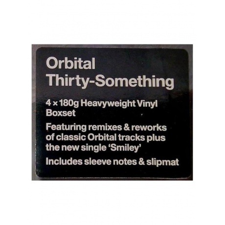 Пластинка виниловая  Orbital - 30 Something (Box Set) (5060555216986) - фото 24
