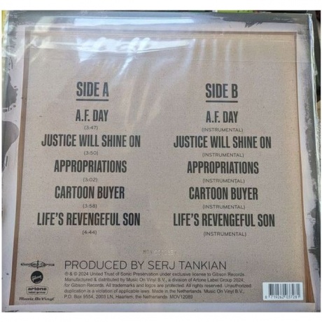 Tankian Serj - Foundations (Voodoo) (8719262037281) виниловая пластинка - фото 3