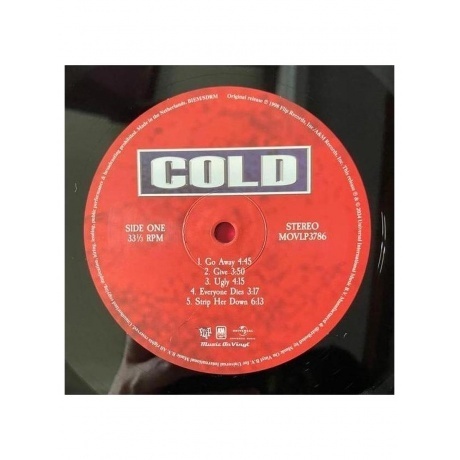 Cold - Cold  (0600753998618) виниловая пластинка - фото 6