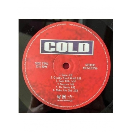Cold - Cold  (0600753998618) виниловая пластинка - фото 7