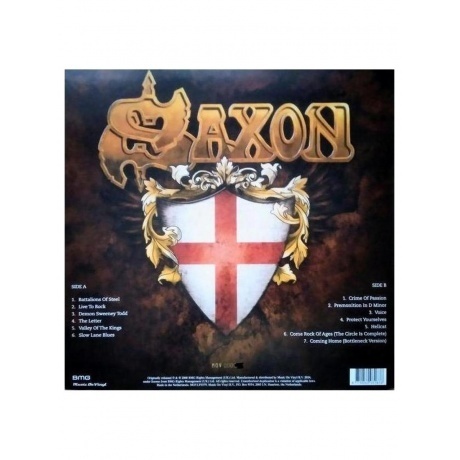 Saxon - Into The Labyrinth (Gold) (8719262031876) виниловая пластинка - фото 2