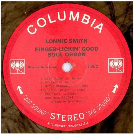Lonnie Smith - Finger Lickin Good (Smoke) (8719262032934) виниловая пластинка - фото 4