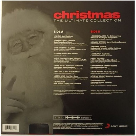 Various Artists - Christmas - The Ultimate Collection  (0196587088118) виниловая пластинка - фото 3