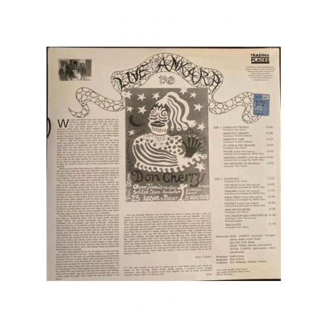 Пластинка виниловая  Don Cherry - Live In Ankara (5060672881005) - фото 6