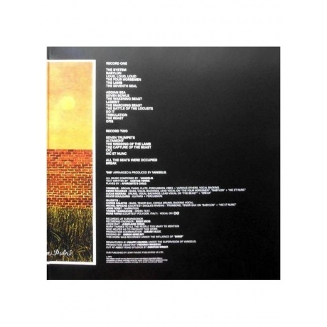 Aphrodites Child - 666  (0602435936376) виниловая пластинка - фото 4