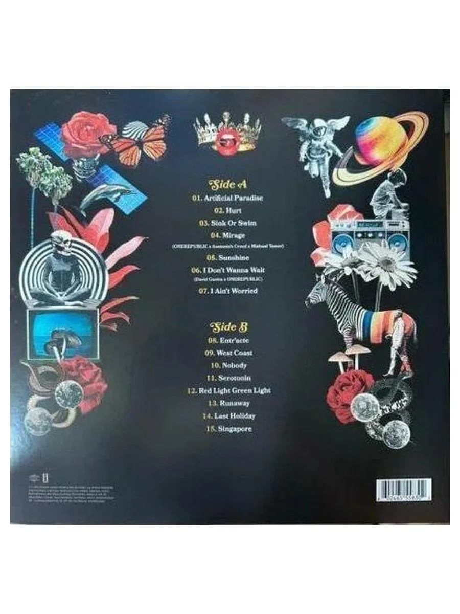 Пластинка виниловая  Onerepublic - Artificial Paradise (Gold) (602465558302) - фото 3