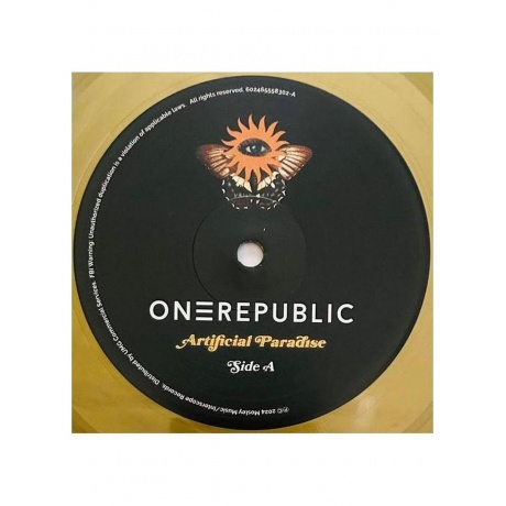 Пластинка виниловая  Onerepublic - Artificial Paradise (Gold) (602465558302) - фото 5