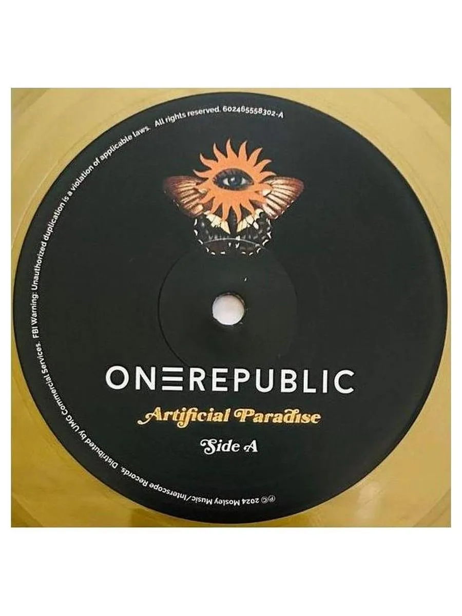 Пластинка виниловая  Onerepublic - Artificial Paradise (Gold) (602465558302) - фото 5