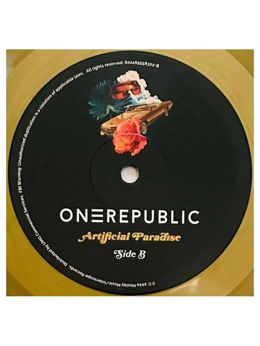 Пластинка виниловая  Onerepublic - Artificial Paradise (Gold) (602465558302) - фото 6