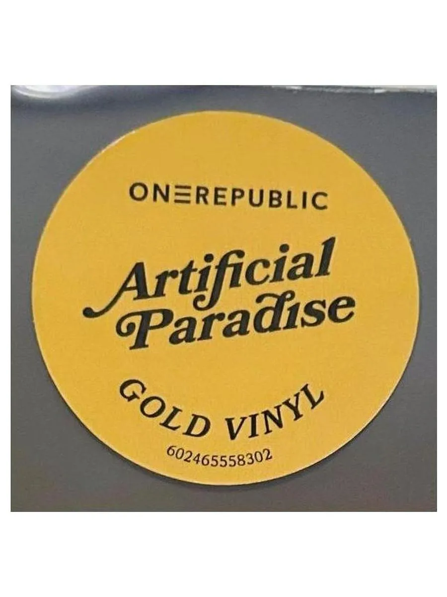 Пластинка виниловая  Onerepublic - Artificial Paradise (Gold) (602465558302) - фото 8