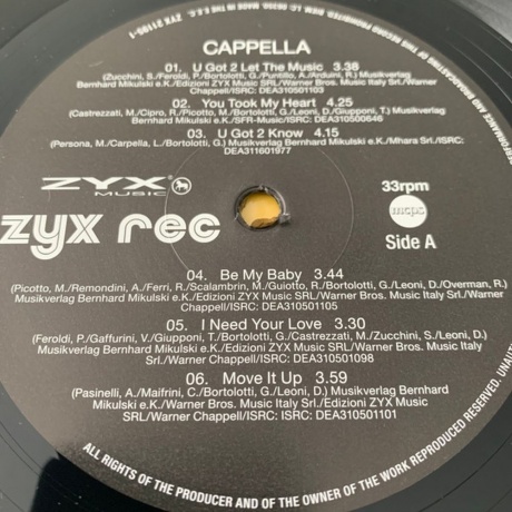 Cappella - Greatest Hits  (0194111003385) виниловая пластинка - фото 4