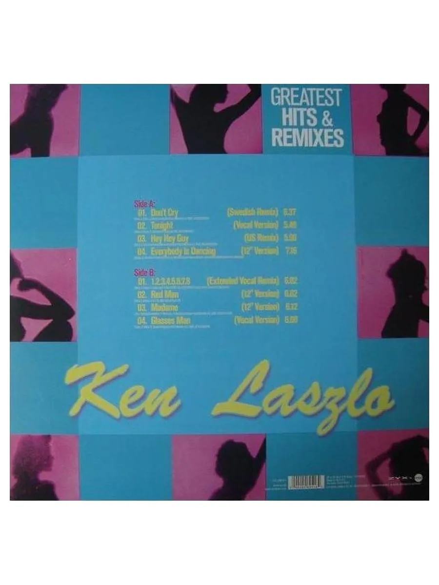 Пластинка виниловая  Ken Laszlo - Greatest Hits &amp; Remixes (90204695164) - фото 2