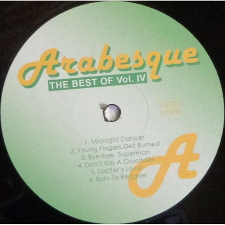 Arabesque - The Best Of Vol.IV (4640004137911) виниловая пластинка - фото 3