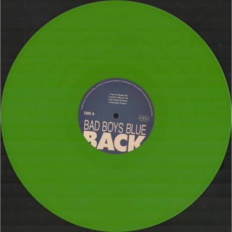 Bad Boys Blue - Back (Green) (4680068802691) виниловая пластинка - фото 4