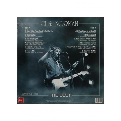 Norman Chris - The Best (4640004138055) виниловая пластинка - фото 2