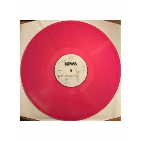 Пластинка виниловая  Iowa - Лучшие Песни (pink) (4603320377508) - фото 4