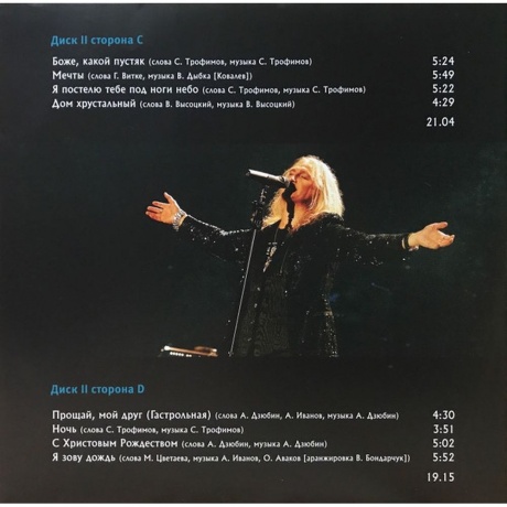 Александр Иванов - Best (4640004138451) виниловая пластинка - фото 11