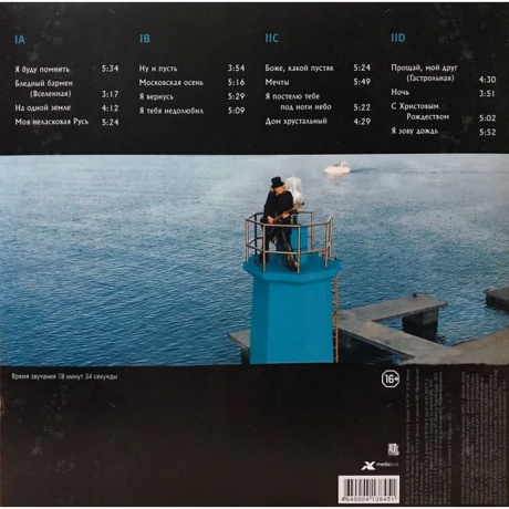 Александр Иванов - Best (4640004138451) виниловая пластинка - фото 4