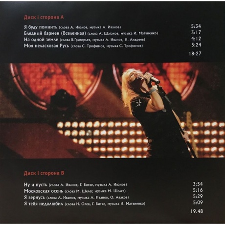 Александр Иванов - Best (4640004138451) виниловая пластинка - фото 9