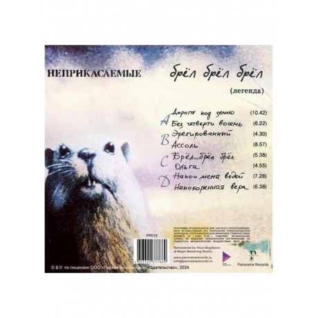 Неприкасаемые - Брел, брел, брел (Lime Green) (4603320377669) виниловая пластинка - фото 2