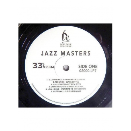 Various Artists - Jazz Masters (5711053020376) виниловая пластинка - фото 4
