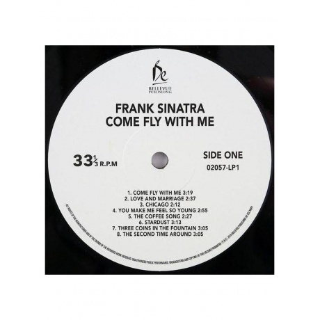 Frank Sinatra - Come Fly With Me (5711053020574) виниловая пластинка - фото 3