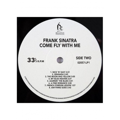 Frank Sinatra - Come Fly With Me (5711053020574) виниловая пластинка - фото 4