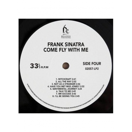 Frank Sinatra - Come Fly With Me (5711053020574) виниловая пластинка - фото 6