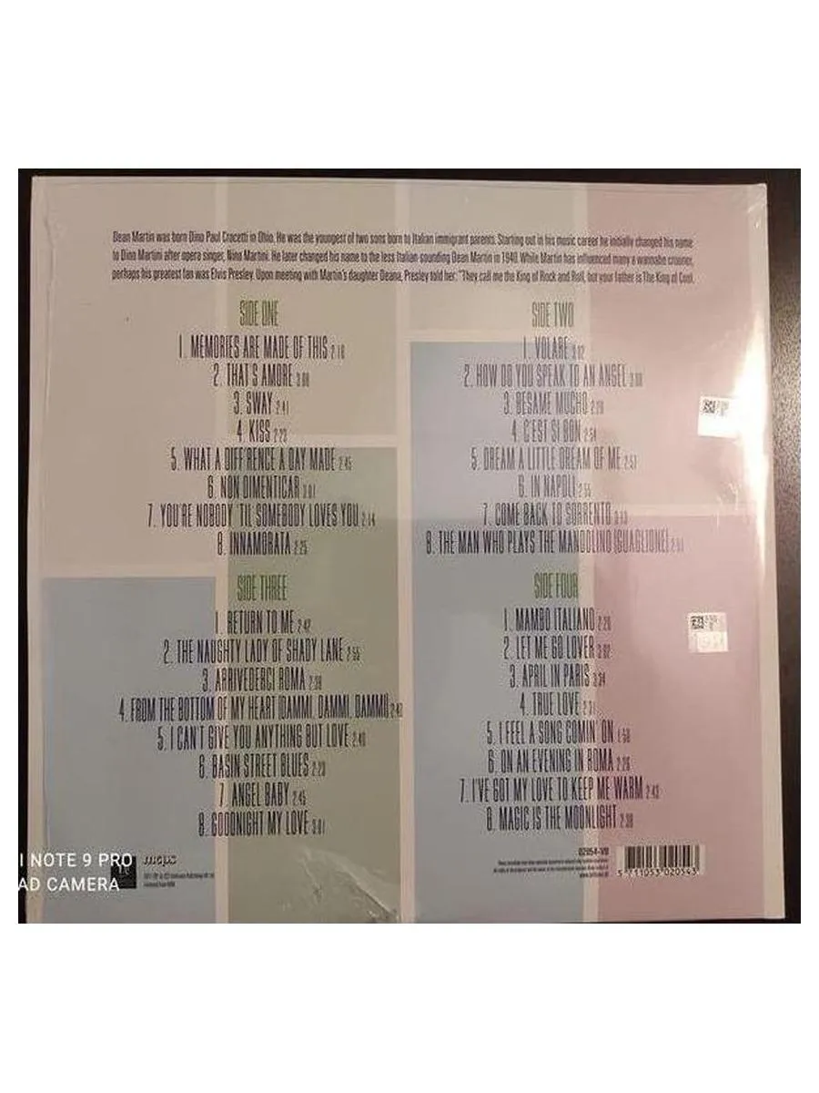 Dean Martin - Croonin' With Dean (5711053020543) виниловая пластинка - фото 2