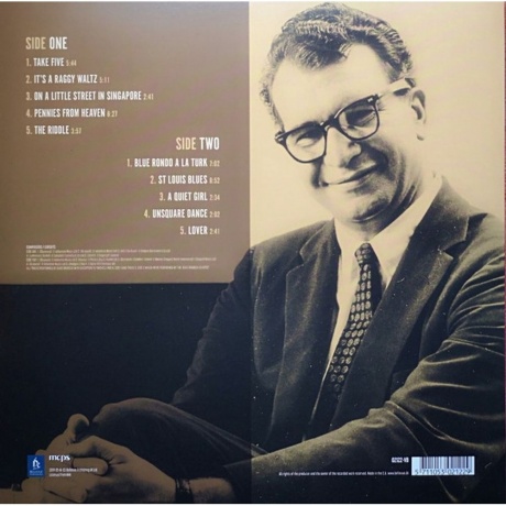Dave Brubeck  - Take Five (5711053021229) виниловая пластинка - фото 3