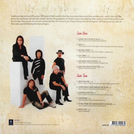 Smokie - From Wishes To Kisses (5711053020932) виниловая пластинка - фото 2