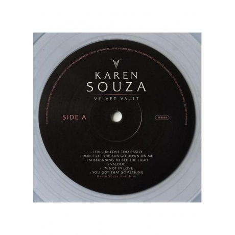 Karen Souza - Velvet Vault (Transparent) (8430717000079) виниловая пластинка - фото 6