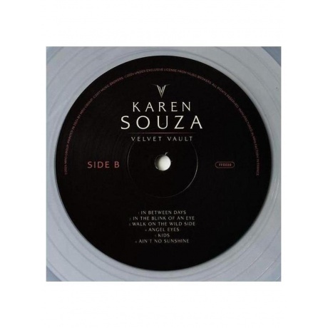 Karen Souza - Velvet Vault (Transparent) (8430717000079) виниловая пластинка - фото 7