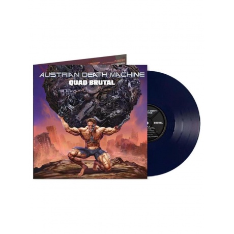 Austrian Death Machine - Quad Brutal (Blue) (810135718448) виниловая пластинка - фото 1