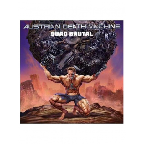 Austrian Death Machine - Quad Brutal (Blue) (810135718448) виниловая пластинка - фото 2