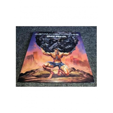 Austrian Death Machine - Quad Brutal (Blue) (810135718448) виниловая пластинка - фото 3