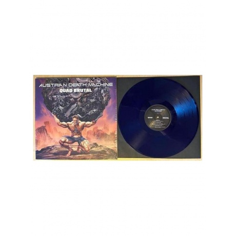 Austrian Death Machine - Quad Brutal (Blue) (810135718448) виниловая пластинка - фото 6