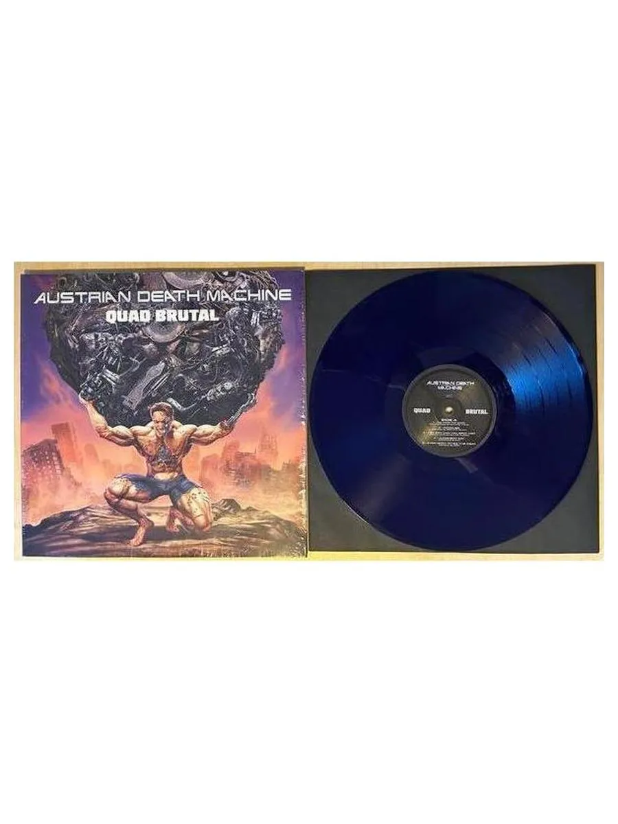Austrian Death Machine - Quad Brutal (Blue) (810135718448) виниловая пластинка - фото 6