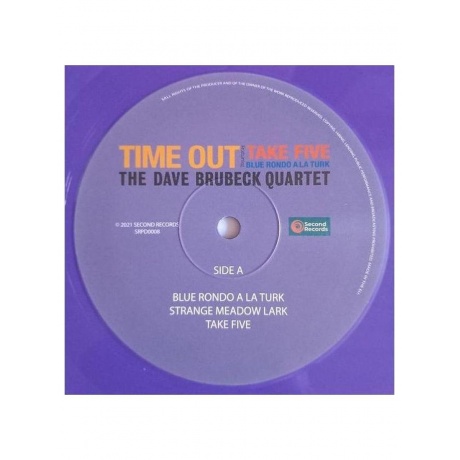 Dave Brubeck Quartet - Time Out (Purple) (9003829977820) виниловая пластинка - фото 5