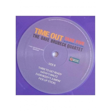 Dave Brubeck Quartet - Time Out (Purple) (9003829977820) виниловая пластинка - фото 7