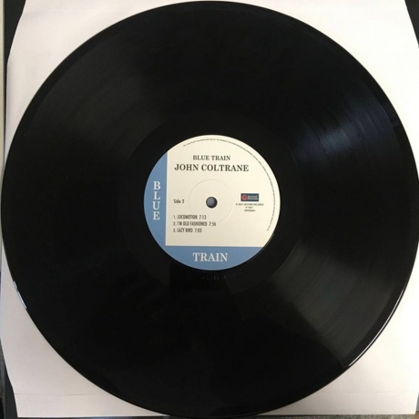 John Coltrane - Blue Train (9003829977066) виниловая пластинка - фото 4