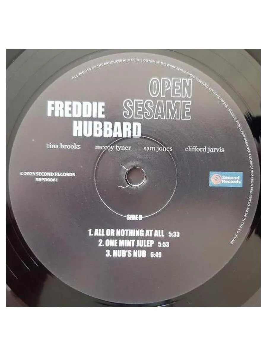 Freddie Hubbard - Open Sesame (9003829976649) виниловая пластинка - фото 5