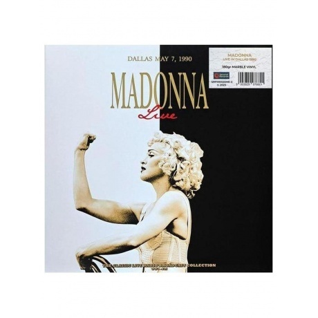 

Madonna - Live In Dallas 1990 (Grey Marble) (9003829976601) виниловая пластинка