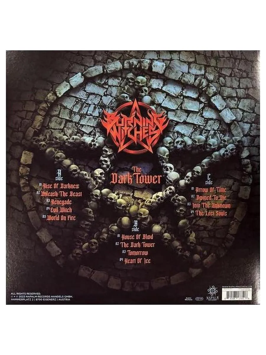 Burning Witches - The Dark Tower (840588173518) виниловая пластинка - фото 2