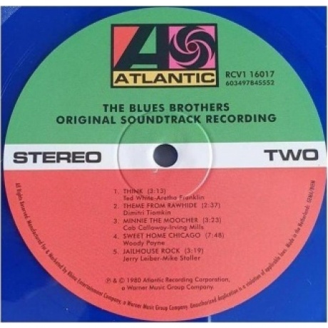OST - The Blues Brothers  (0603497845552) виниловая пластинка - фото 4