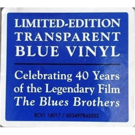 OST - The Blues Brothers  (0603497845552) виниловая пластинка - фото 6