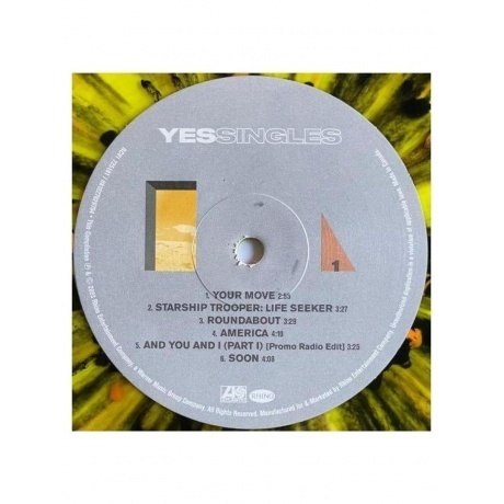 Yes - Yessingles  (0081227820794) виниловая пластинка - фото 4