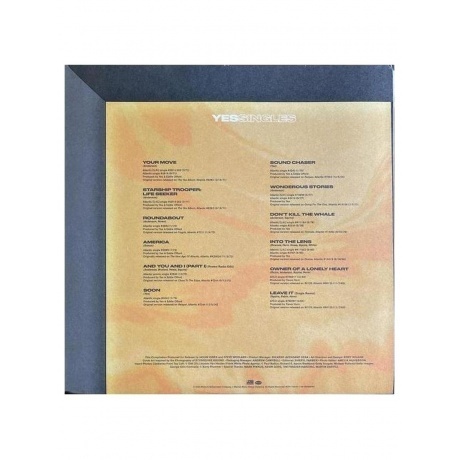 Yes - Yessingles  (0081227820794) виниловая пластинка - фото 6
